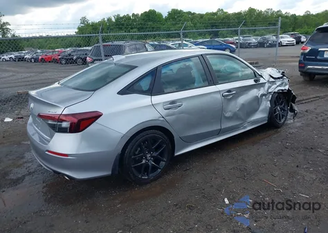 2025 Honda Civic Sport from USA, damaged, VIN 2HGFE2F54SH555365